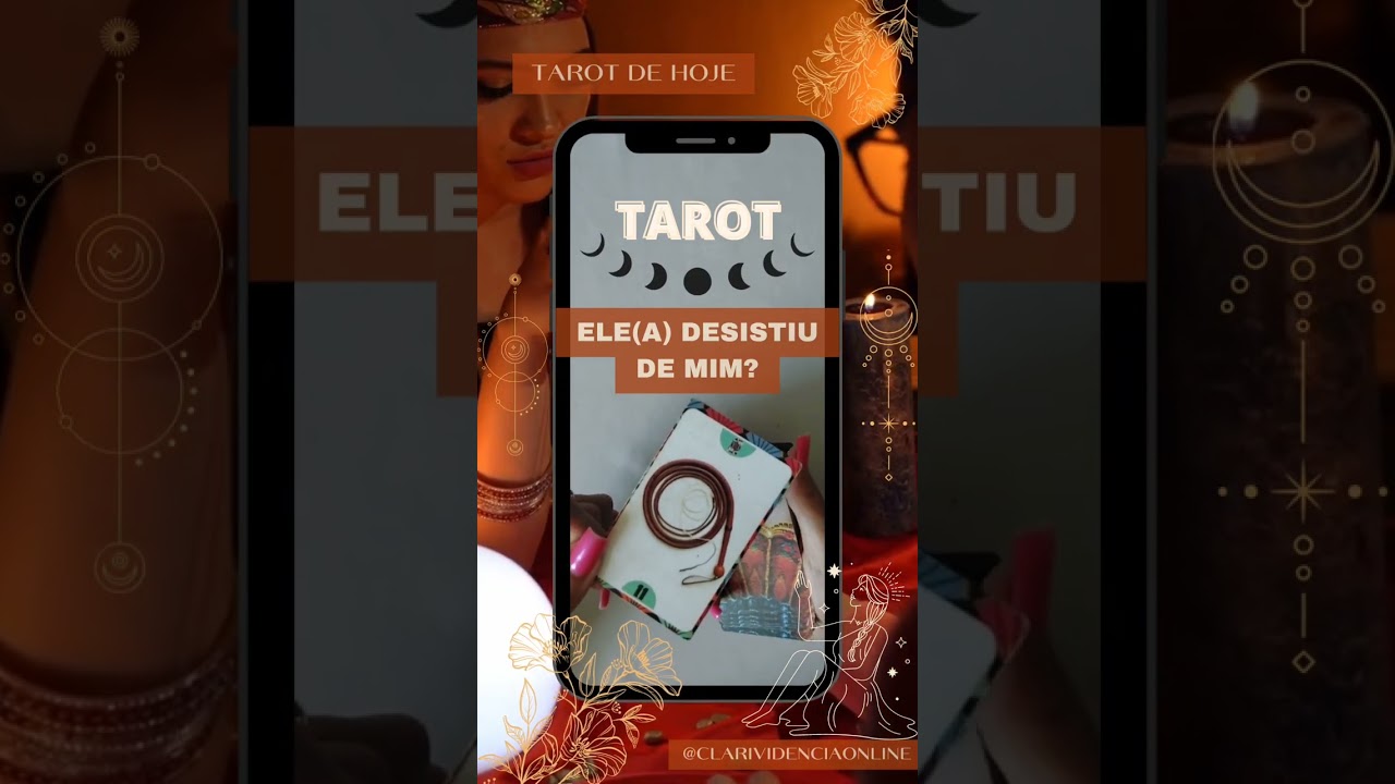 Read more about the article 🔮 ELE(A) DESISTIU DE MIM? ❤️ #SHORTS EM ALTA 🌟 TAROT DE HOJE!