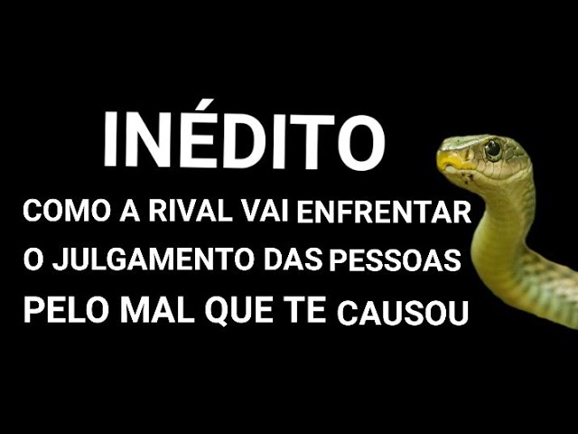 Read more about the article 🐍 INÉDITO : COMO a RIVAL vai ENFRENTAR o JULGAMENTO DAS PESSOAS pelo MAL que te CAUSOU