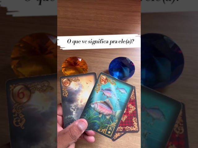 Read more about the article 💕 o que vc significa pra ele(a) tarot? 💕 #shorts 💕  Tarot responde! Tarot de hoje? #tarot