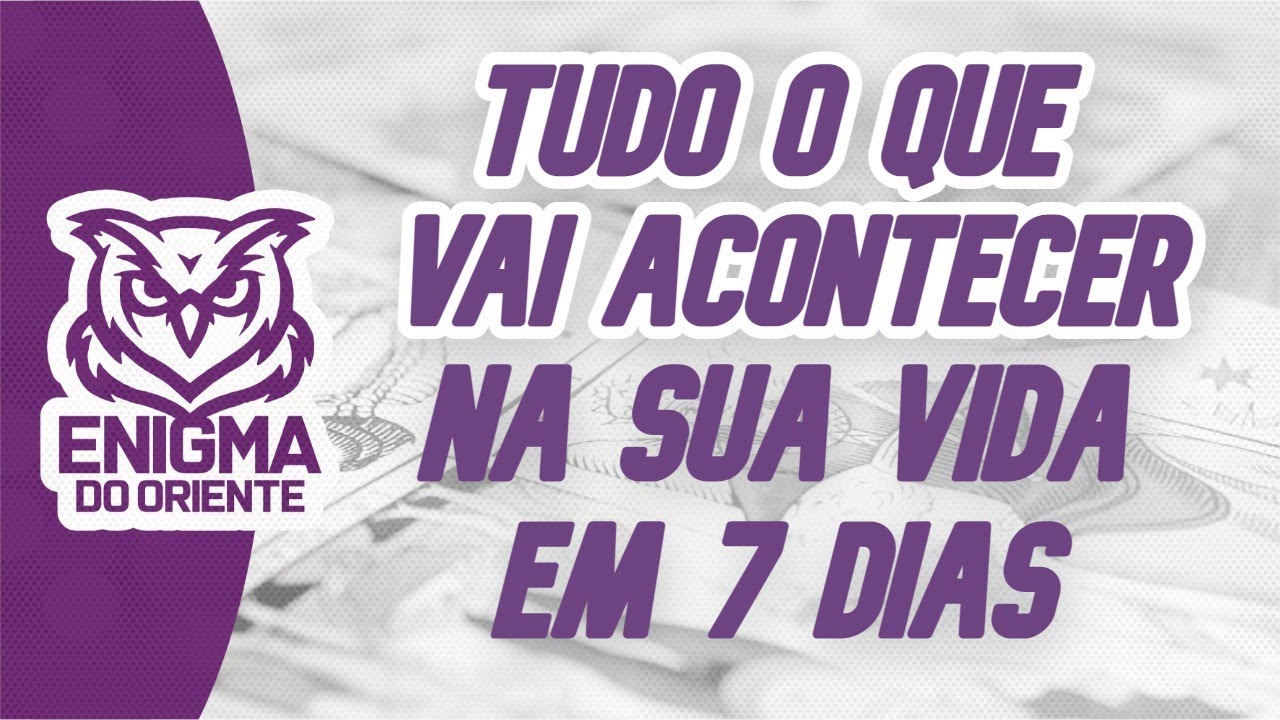 Read more about the article 🔮 Tudo o que vai acontecer na sua vida em 7 Dias  | Tarot Responde #tarot #Oraculos #Tarô