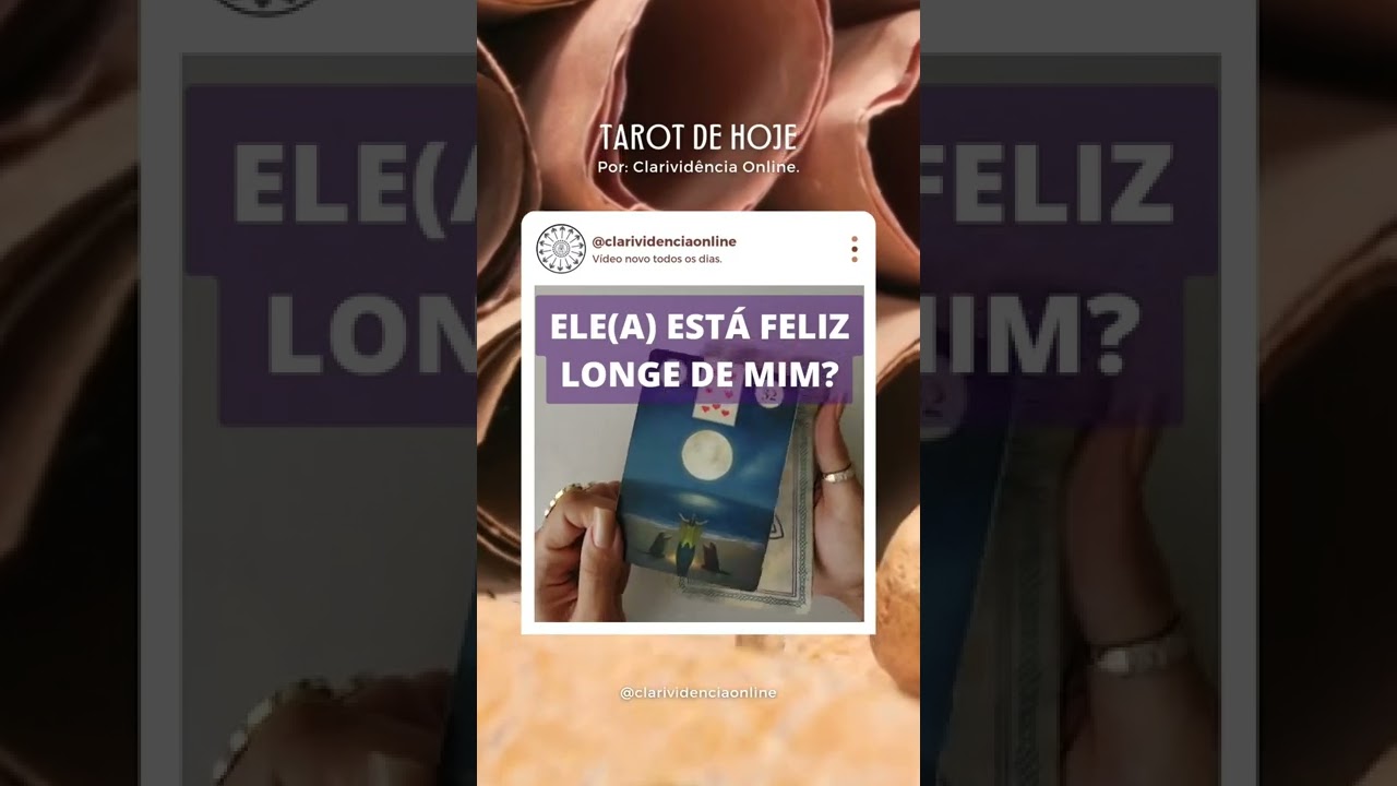Read more about the article 🔮 ELE(A) ESTÁ FELIZ LONGE DE MIM? ❤️ #SHORTS EM ALTA 🌟 TAROT DE HOJE!