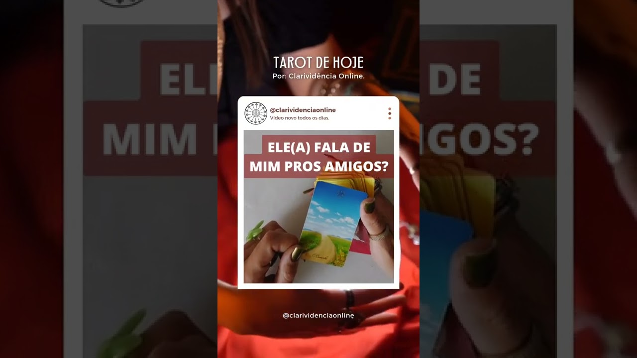 Read more about the article 🔮 ELE(A) FALA DE MIM PROS AMIGOS? ❤️ #SHORTS EM ALTA 🌟 TAROT DE HOJE!