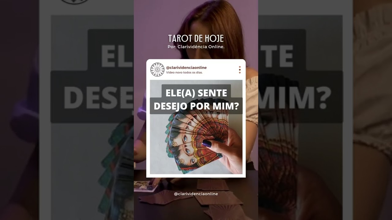 Read more about the article 🔮 ELE(A) SENTE DESEJO POR MIM? ❤️ #SHORTS EM ALTA! 🌟 TAROT DE HOJE!