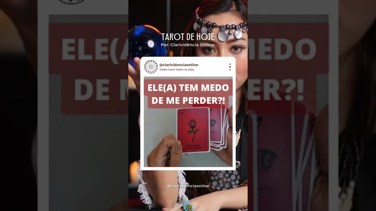 Read more about the article 🔮 ELE(A) TEM MEDO DE ME PERDER? ❤️ #SHORTS EM ALTA 🌟 TAROT DE HOJE!