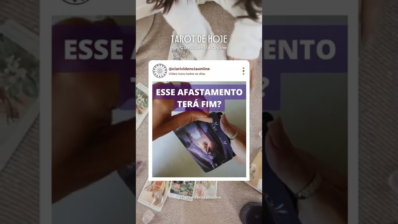 Read more about the article 🔮 ESSE AFASTAMENTO TERÁ FIM? ❤️ #SHORTS EM ALTA 🌟 TAROT DE HOJE!