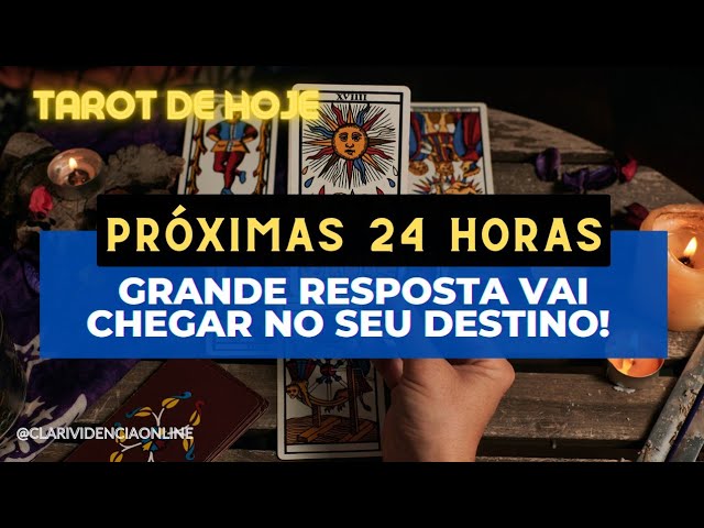 Read more about the article 🔮 GRANDE RESPOSTA VAI CHEGAR  EM 24 HORAS NO SEU DESTINO! ❤️ 🌟 TAROT DE HOJE!