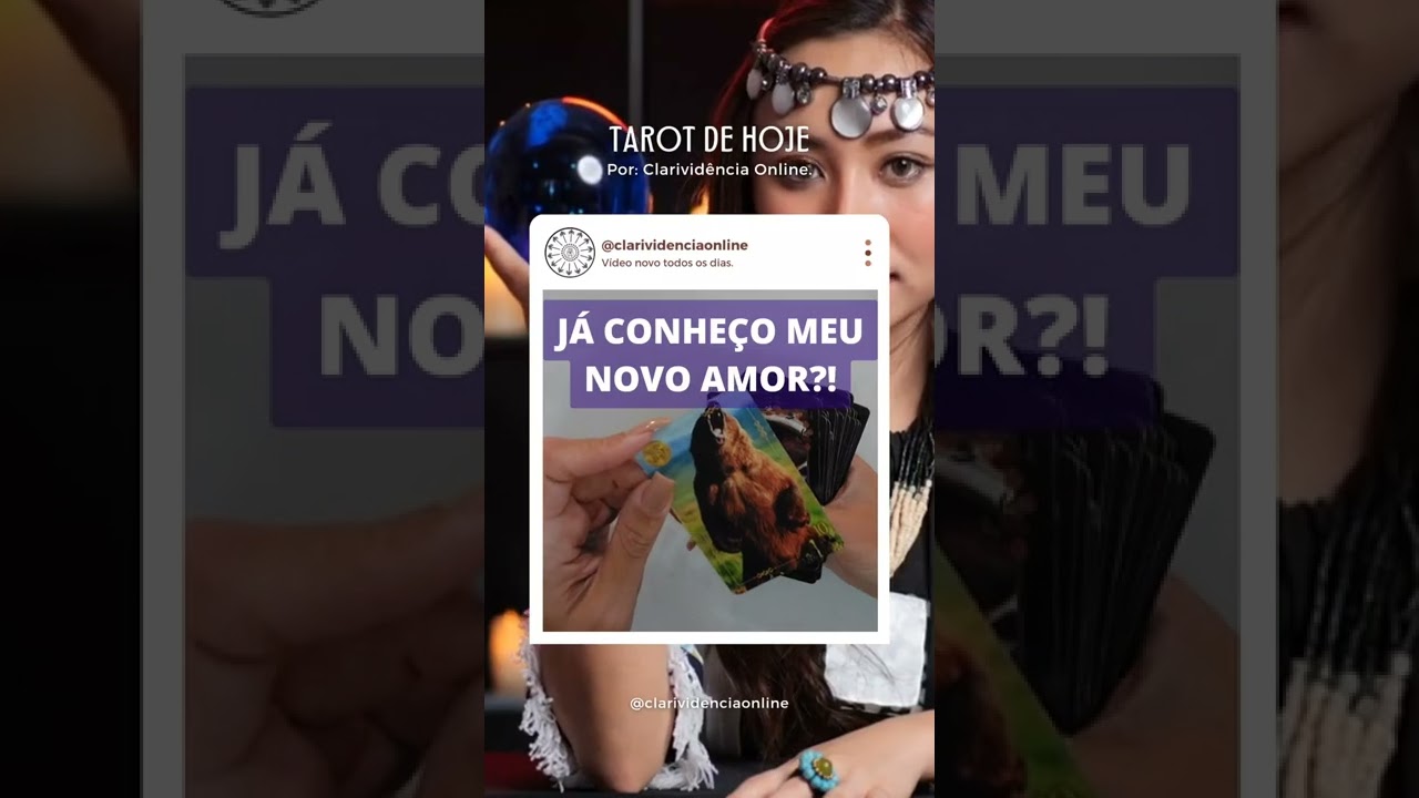 Read more about the article 🔮 JÁ CONHEÇO MEU NOVO AMOR? ❤️ #SHORTS EM ALTA 🌟 TAROT DE HOJE!