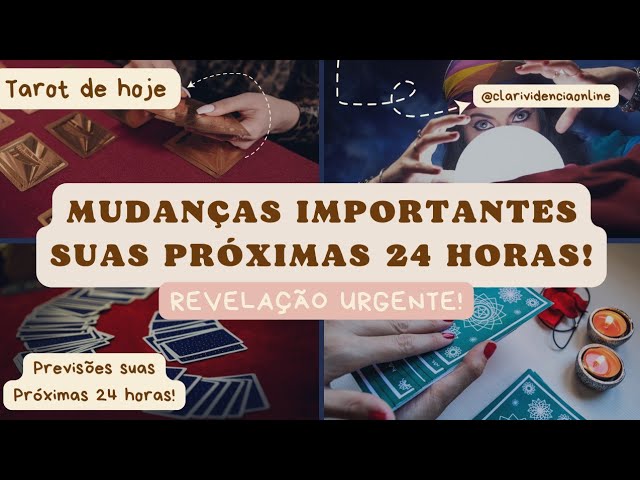 Read more about the article 🔮 MUDANÇAS IMPORTANTES REVELADAS PRÓXIMAS 24 HORAS! ❤️ 🌟 TAROT DE HOJE!