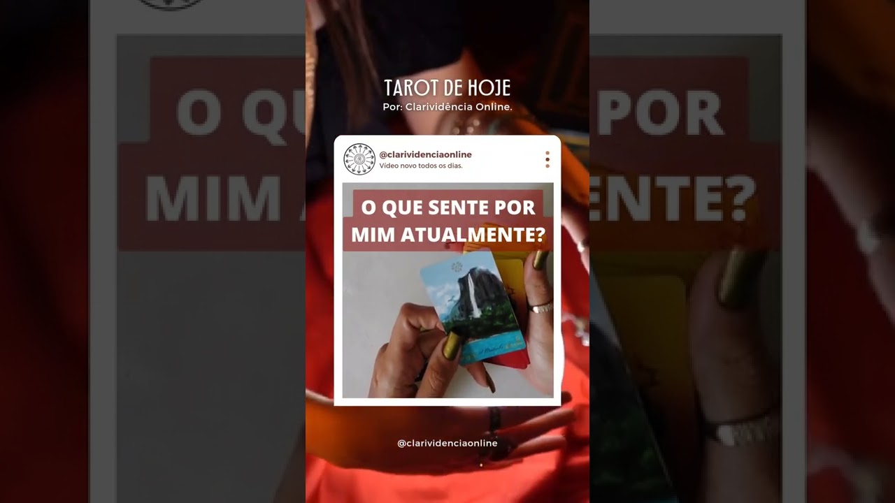 Read more about the article 🔮 O QUE SENTE POR MIM ATUALMENTE? ❤️ #SHORTS EM ALTA 🌟 TAROT DE HOJE!