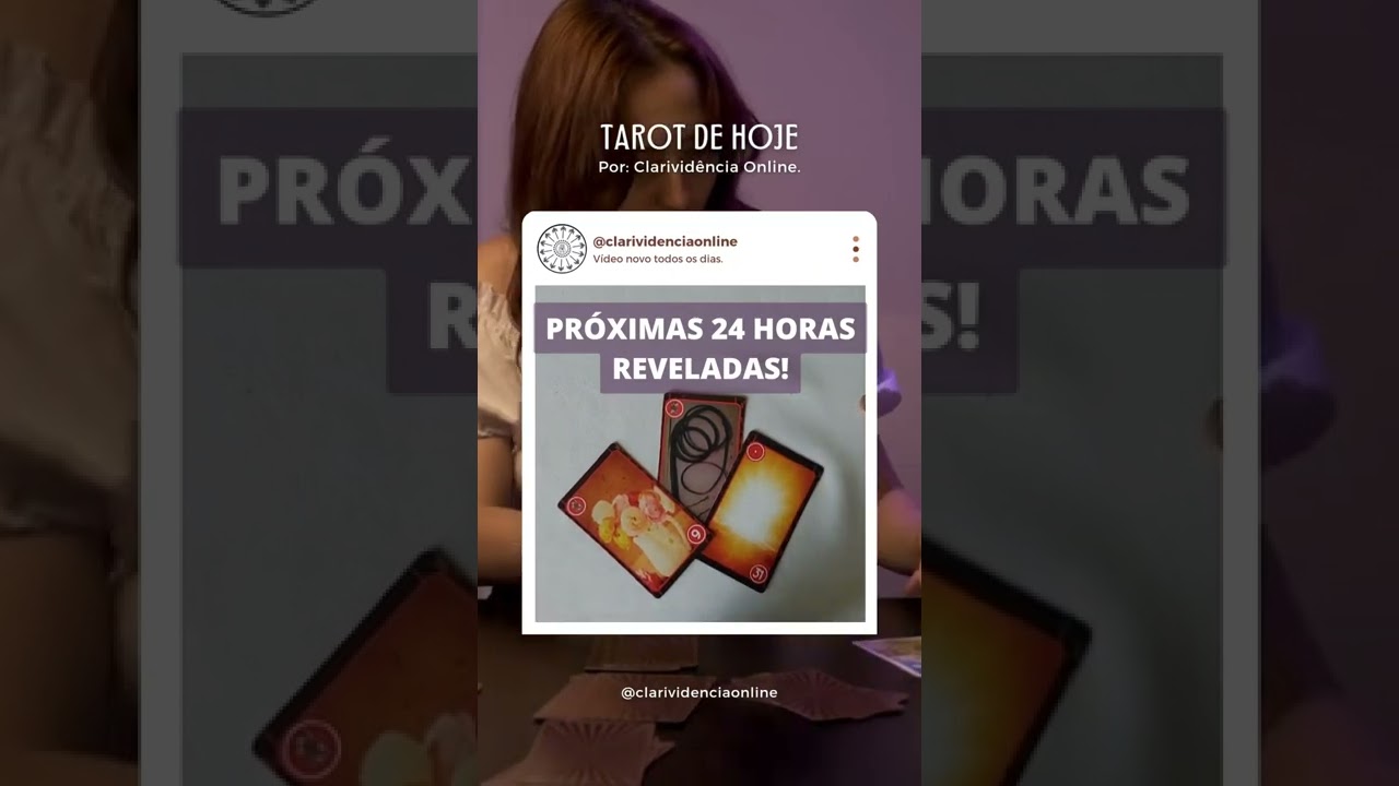 Read more about the article 🔮 PRÓXIMAS 24 HORAS REVELADAS! ❤️ #SHORTS EM ALTA! 🌟 TAROT DE HOJE!