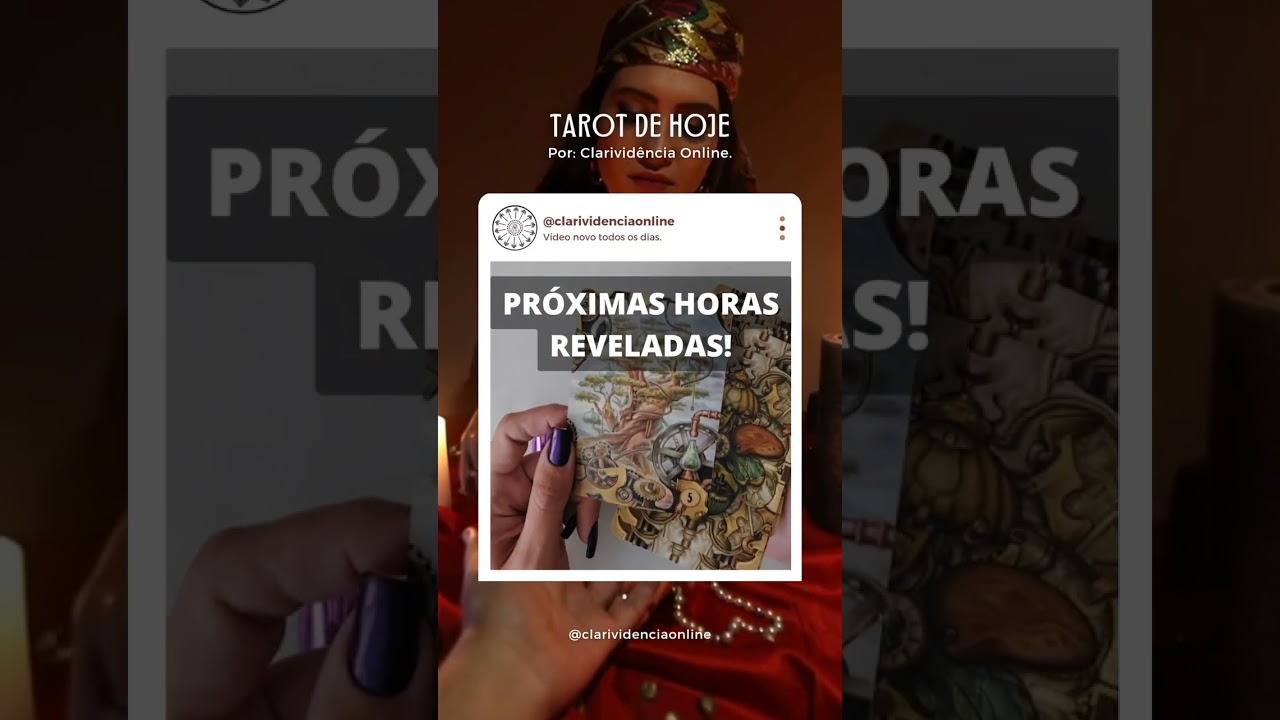 Read more about the article 🔮 PRÓXIMAS HORAS REVELADAS! ❤️ #SHORTS EM ALTA! 🌟 TAROT DE HOJE!