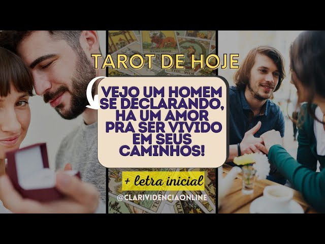 Read more about the article 🔮 VEJO UM HOMEM SE DECLARANDO, HÁ UM AMOR PRA SER VIVIDO EM SEUS CAMINHOS, COM + LETRA INICIAL! 🌟