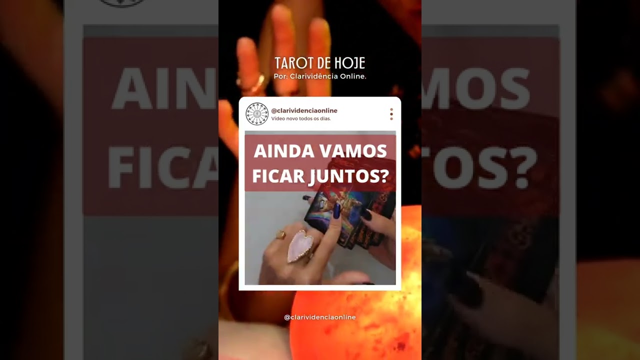 Read more about the article 🔮 AINDA VAMOS FICAR JUNTOS? ❤️ #SHORTS EM ALTA 🌟 TAROT DE HOJE!