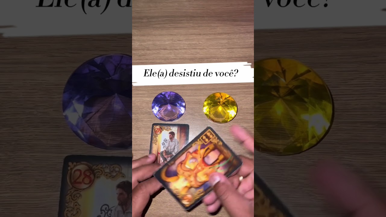 Read more about the article 🦉 Ele(a) desitiu de você? 🦉#shorts em alta 🦉 Tarot de hoje! 🦉#amor #tarot