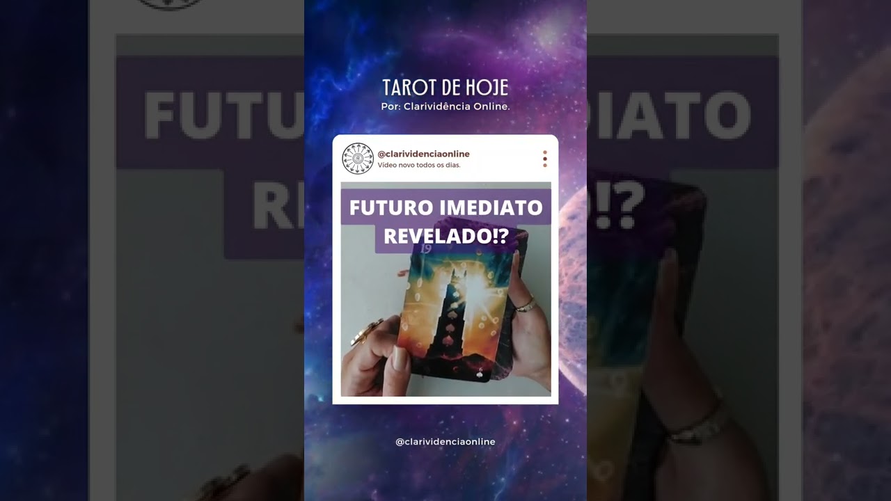 Read more about the article 🔮 FUTURO IMEDIATO REVELADO! ❤️ #SHORTS EM ALTA 🌟 TAROT DE HOJE!