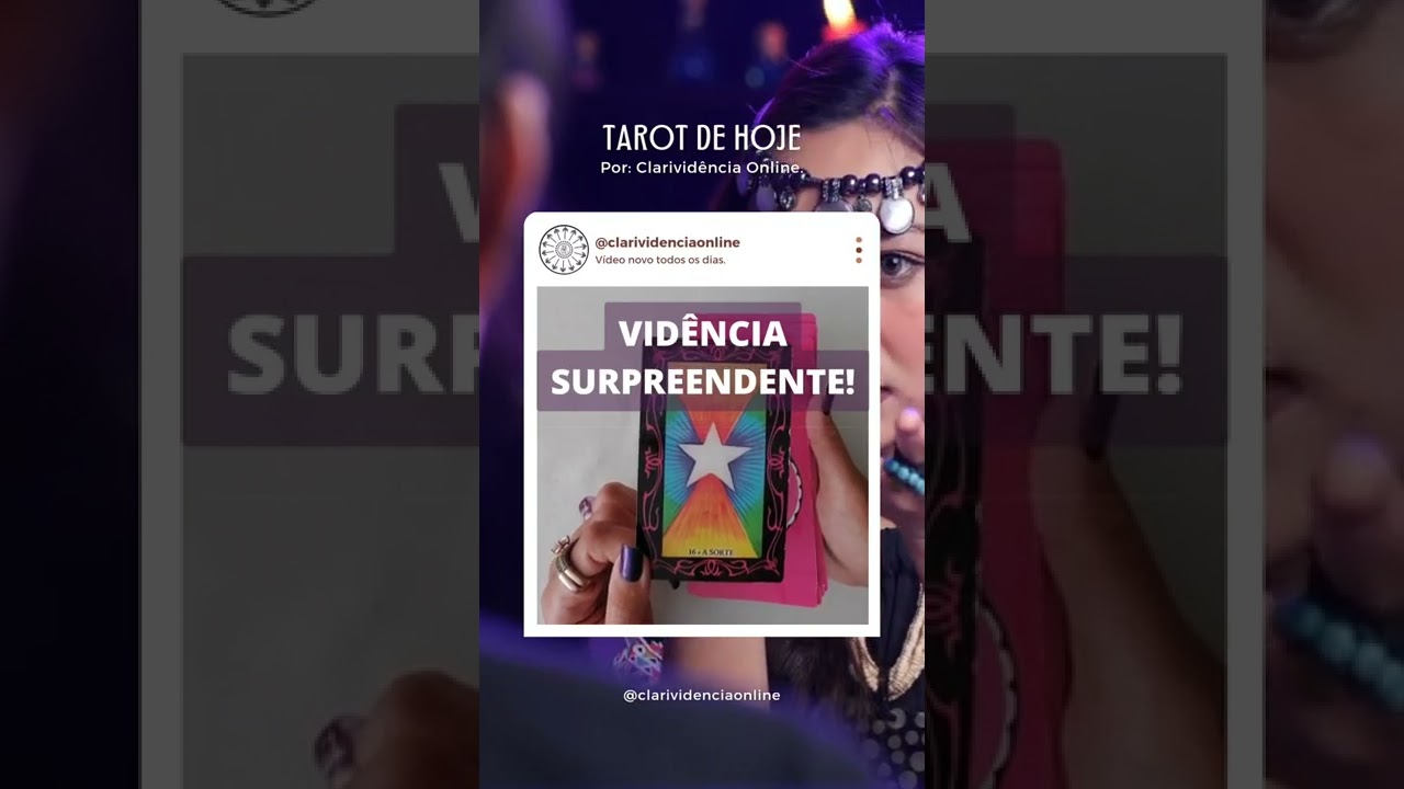 Read more about the article 🔮 VIDÊNCIA SURPREENDENTE! ❤️ #SHORTS EM ALTA!  🌟 TAROT DE HOJE!