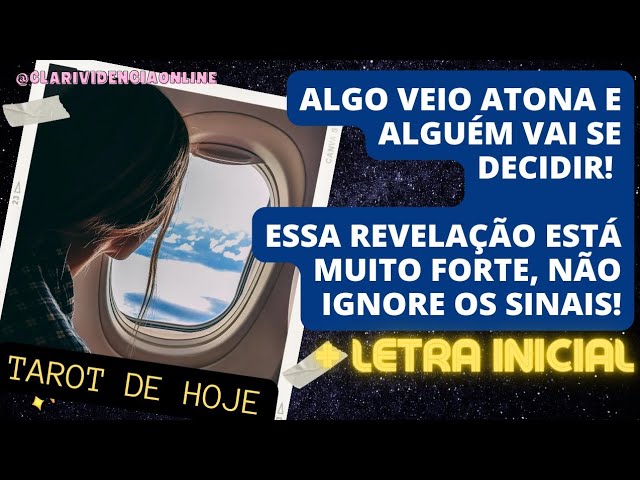 Read more about the article 😮 ALGO VEIO ATONA E ALGUÉM VAI SE DECIDIR, ESSA REVELAÇÃO ESTÁ MUITO FORTE, NÃO IGNORE OS SINAIS! ✨