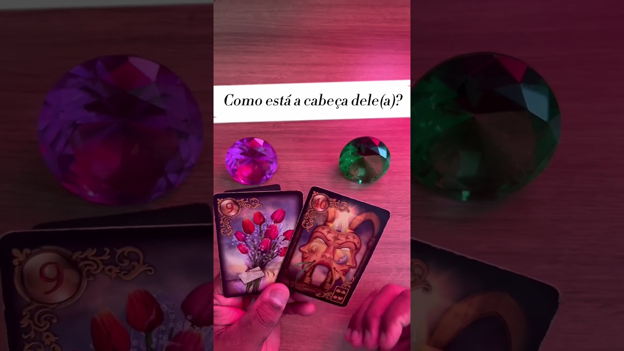 Read more about the article 🥰 Como está a cabeça dele(a)?🤔 #shorts viral! 🤪 Tarot de hoje! 🤣 Tarot do Amor!