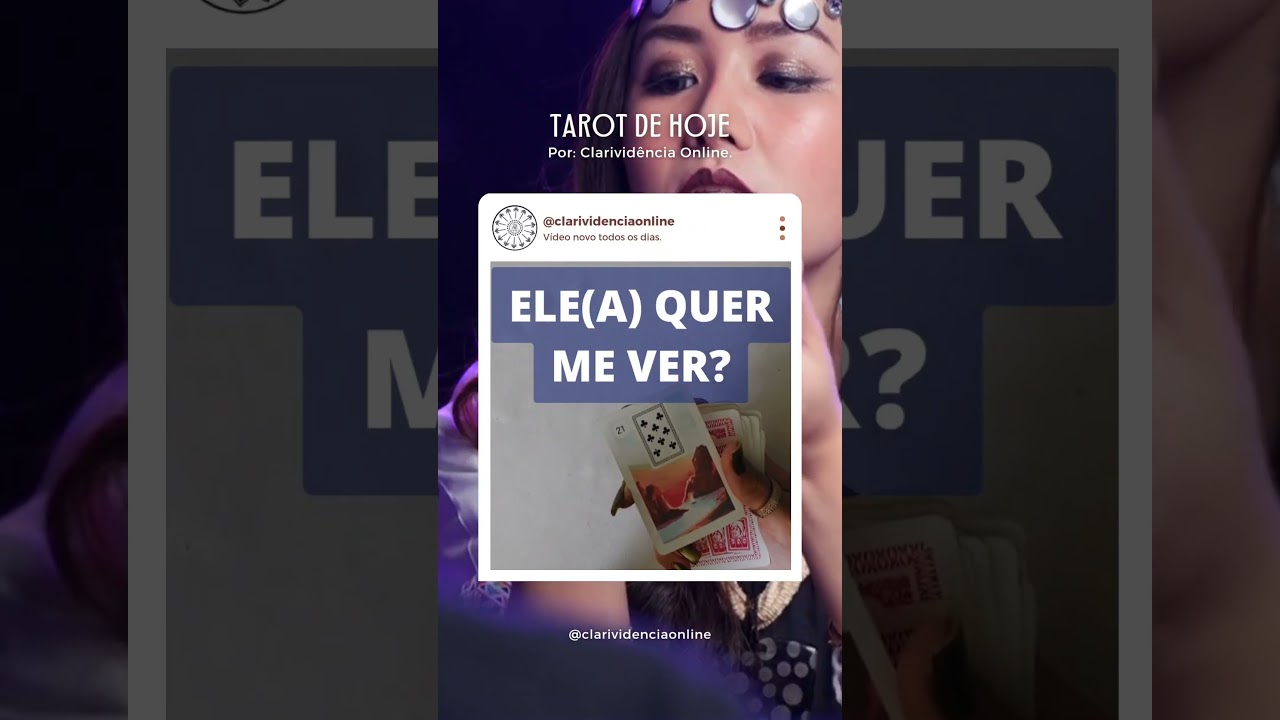 Read more about the article 🔮 ELE(A) QUER ME VER? ❤️ #SHORTS EM ALTA 🌟 TAROT DE HOJE!