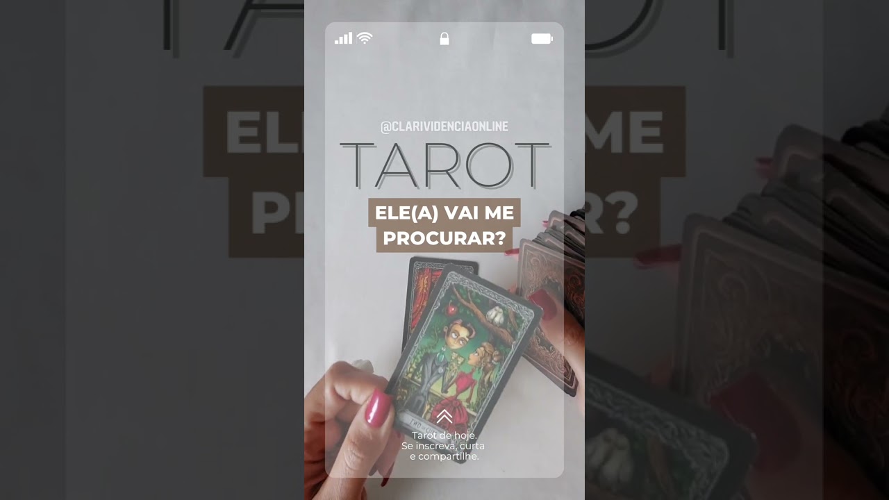 Read more about the article 🔮 ELE(A) VAI ME PROCURAR? ❤️ #SHORTS 🌟 TAROT DE HOJE!