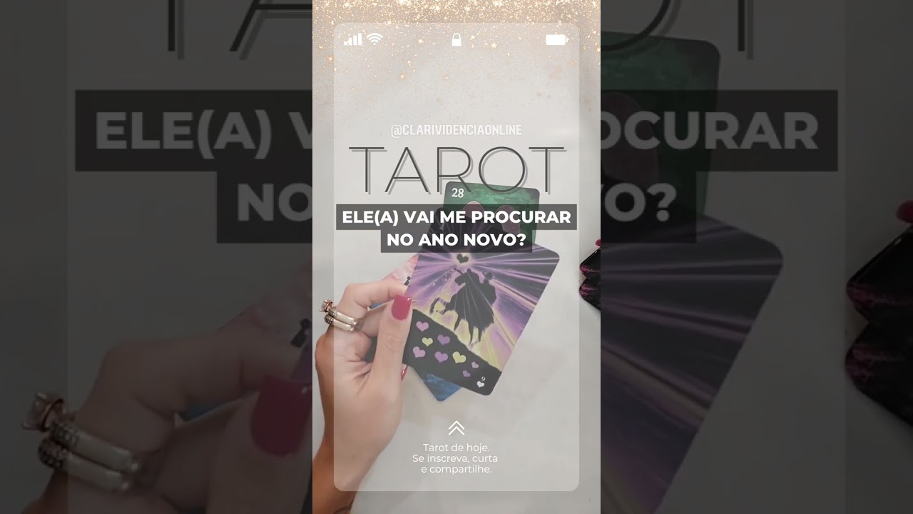 Read more about the article 🔮 ELE(A) VAI ME PROCURAR NO ANO NOVO? ❤️ #SHORTS 🌟 TAROT DE HOJE!