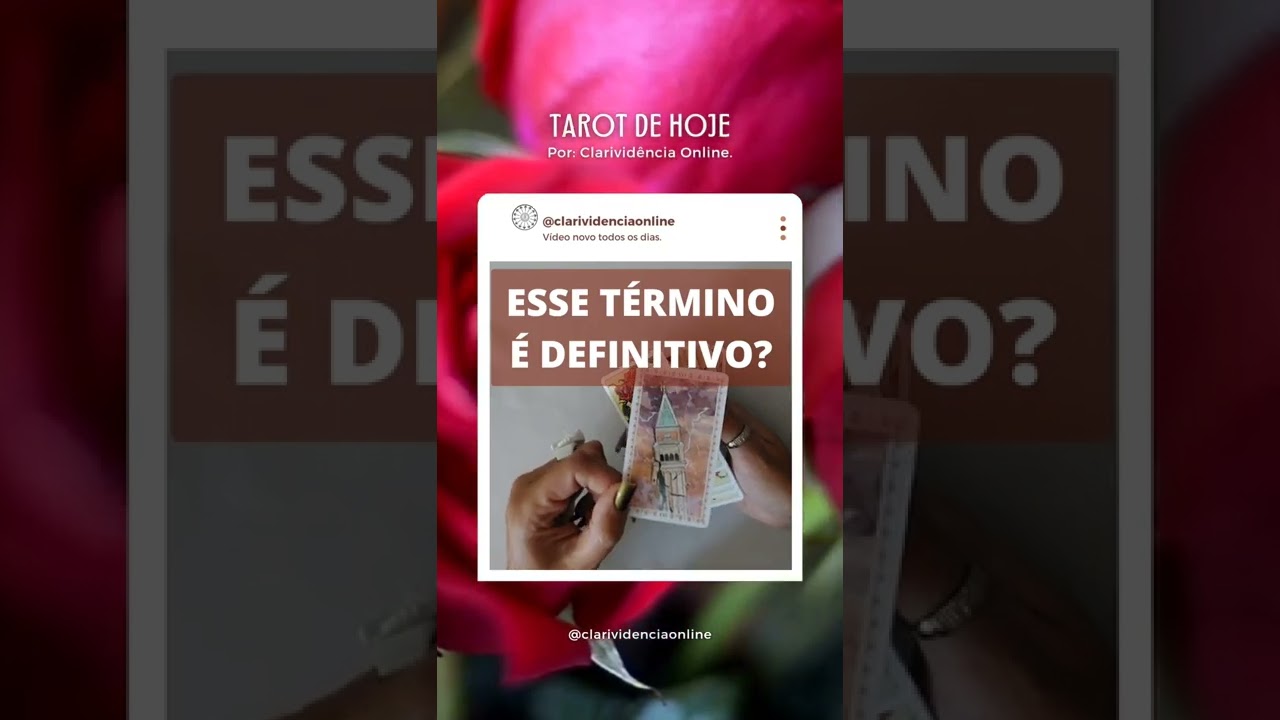 Read more about the article 🔮 ESSE TÉRMINO É DEFINITIVO? ❤️ #SHORTS EM ALTA 🌟 TAROT DE HOJE!