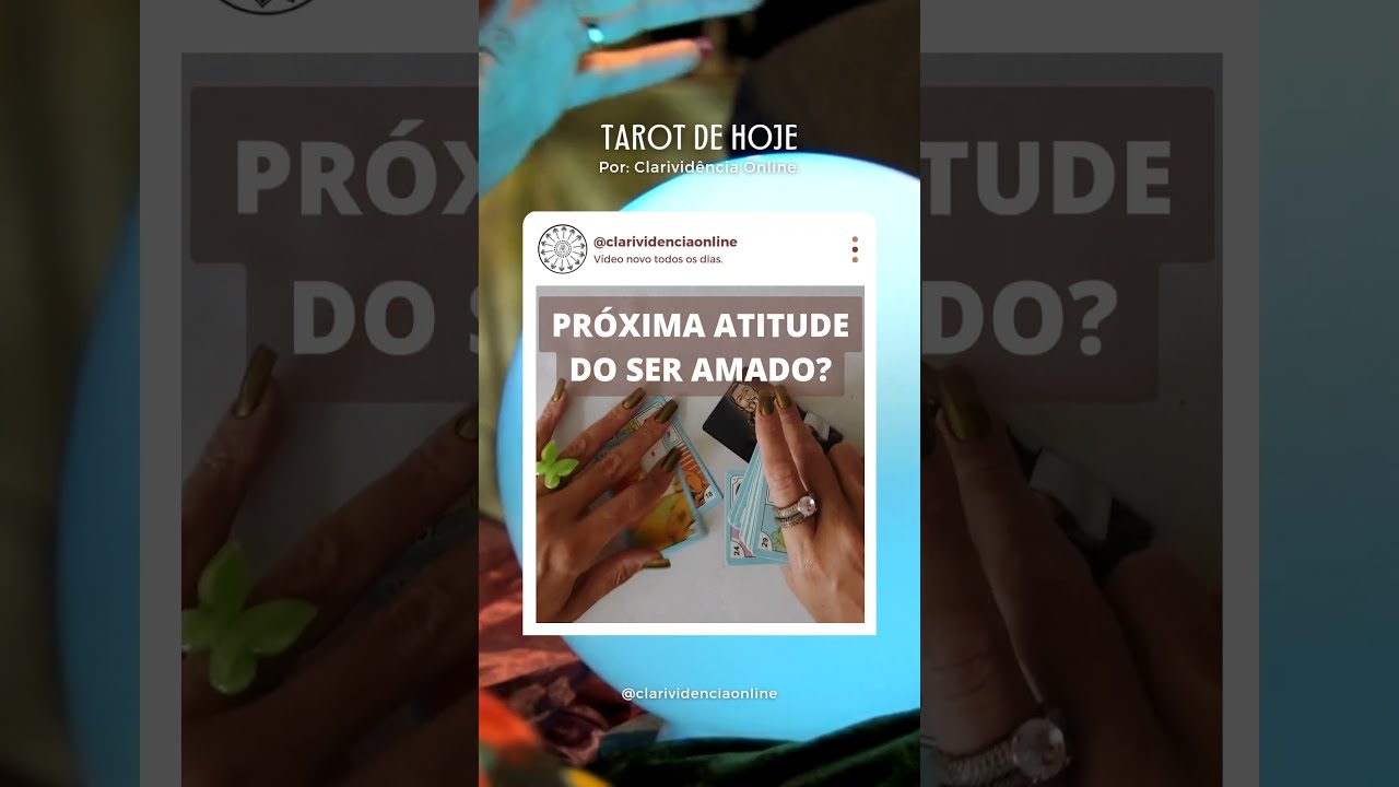 Read more about the article 🔮 PRÓXIMA ATITUDE DO SER AMADO! ❤️ #SHORTS EM ALTA 🌟 TAROT DE HOJE!