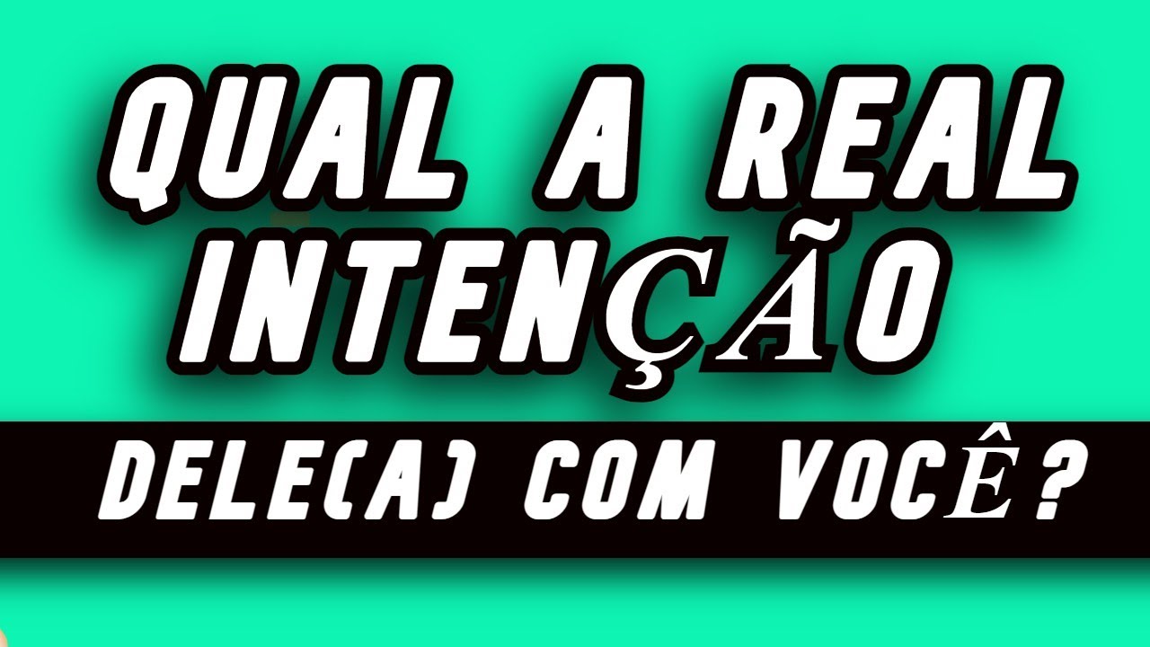 Read more about the article 💫 QUAL A REAL INTENÇÃO DELE(A) COM VOCÊ? | Tarot Responde