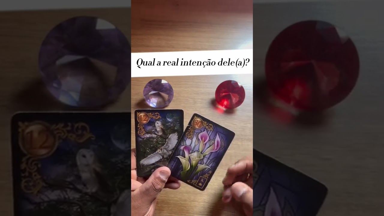 Read more about the article 🦉 Qual a real intenção dele(a)? 🦉 #shorts em alta 🦉 Tarot de hoje 🦉 Tarot do amor 🦉