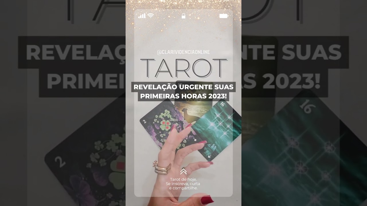 Read more about the article 🔮 REVELAÇÃO URGENTE SUAS PRIMEIRAS HORAS DE 2023! ❤️ #SHORTS 🌟 TAROT DE HOJE!