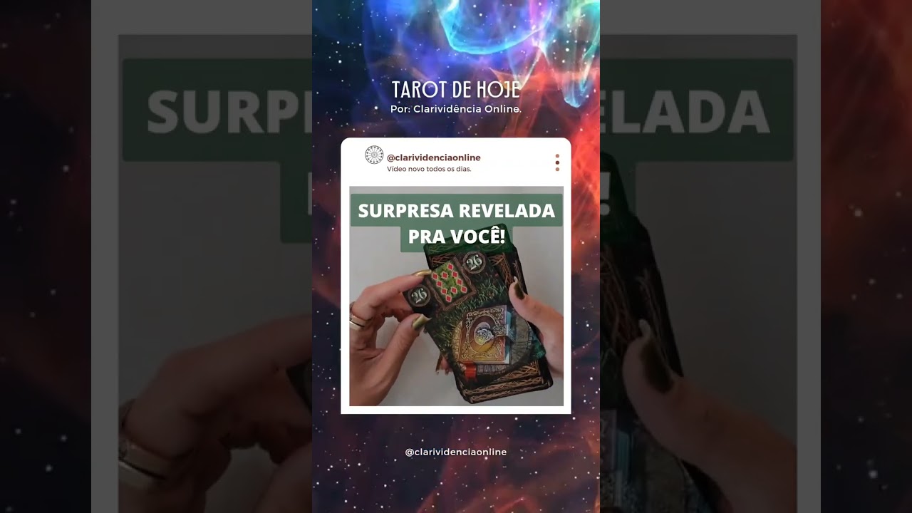 Read more about the article 🔮 SURPRESA REVELADA PRA VOCÊ! ❤️ #SHORTS EM ALTA 🌟 TAROT DE HOJE!