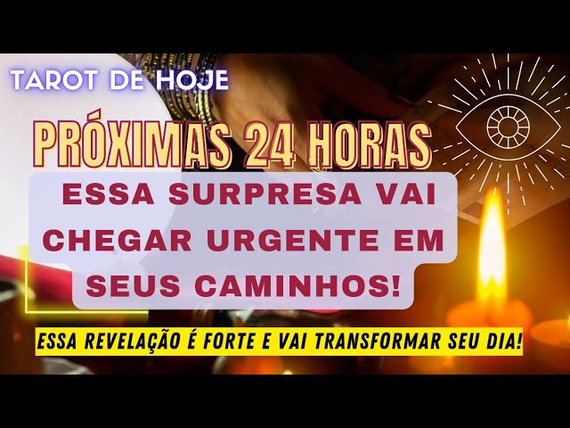 Read more about the article 🔮  SURPRESA URGENTE CHEGA NAS PRÓXIMAS 24 HORAS PRA VOCÊ! ❤️🌟 TAROT DE HOJE!