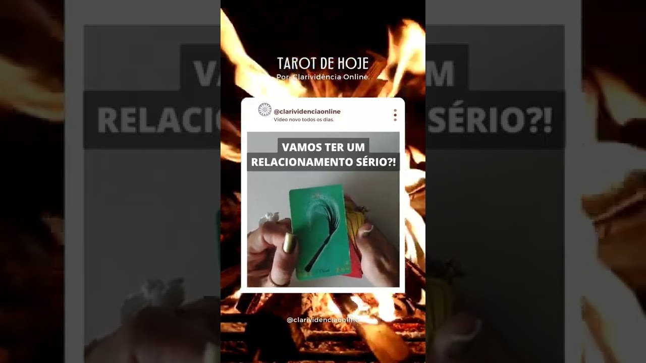 Read more about the article 🔮 VAMOS TER UM RELACIONAMENTO SÉRIO? ❤️ #SHORTS EM ALTA! 🌟 TAROT DE HOJE!