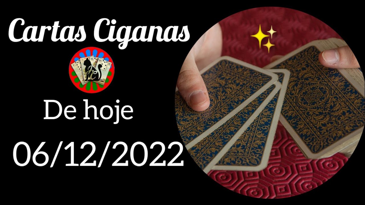 Read more about the article CARTAS CIGANAS DO DIA 06 DE DEZEMBRO/2022 🔮Baralho Cigano 🍀Tarot✨