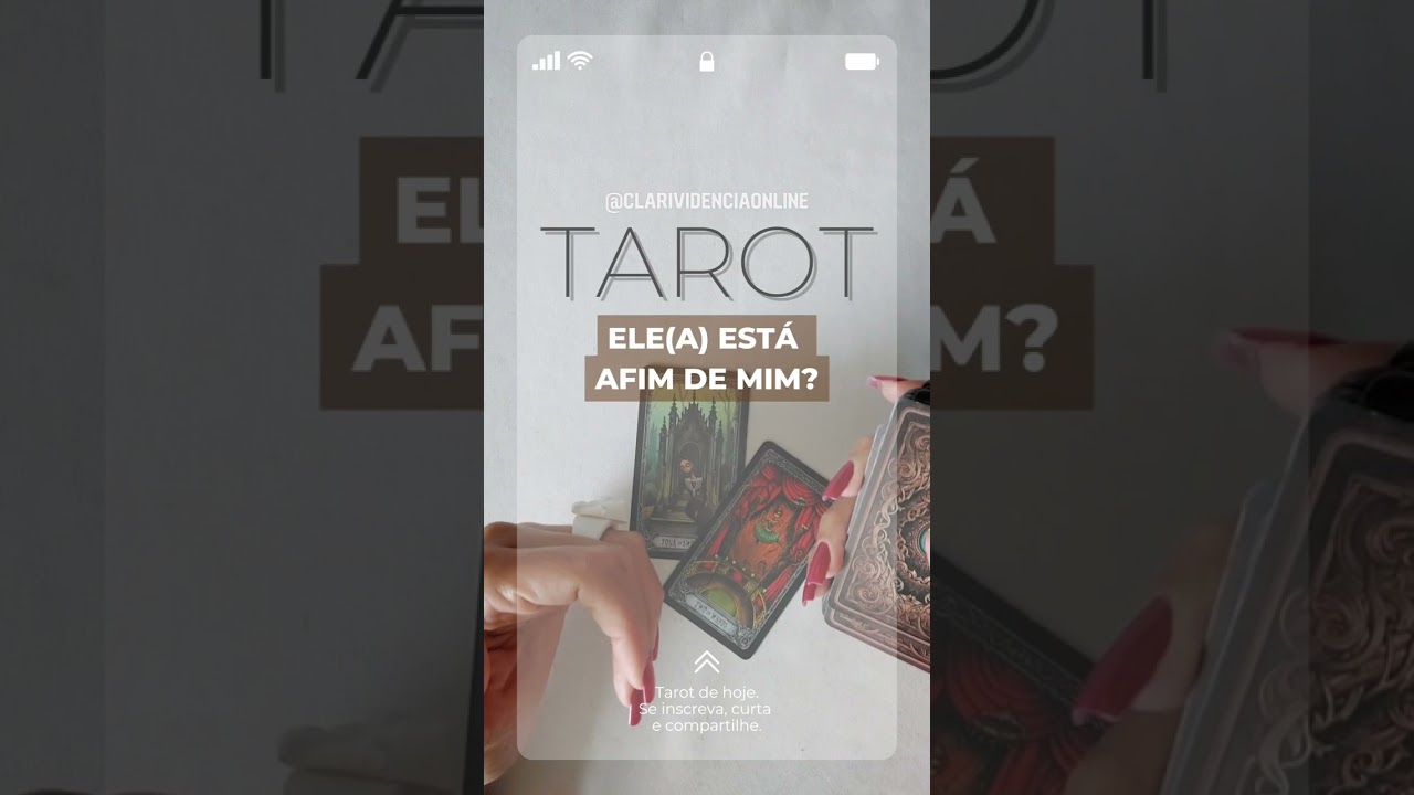 Read more about the article 🔮 ELE(A) ESTÁ AFIM DE MIM? ❤️ #SHORTS 🌟 TAROT DE HOJE!