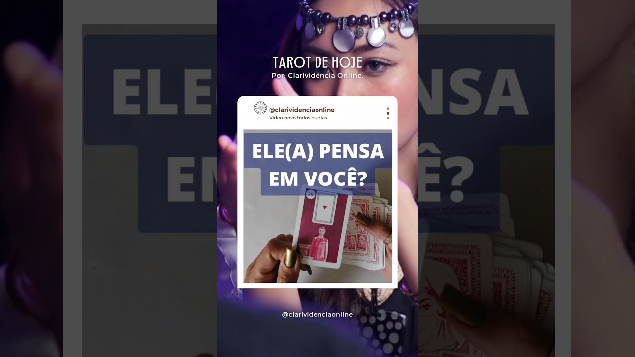 Read more about the article 🔮 ELE(A) PENSA EM VOCÊ? ❤️ #SHORTS EM ALTA 🌟 TAROT DE HOJE!