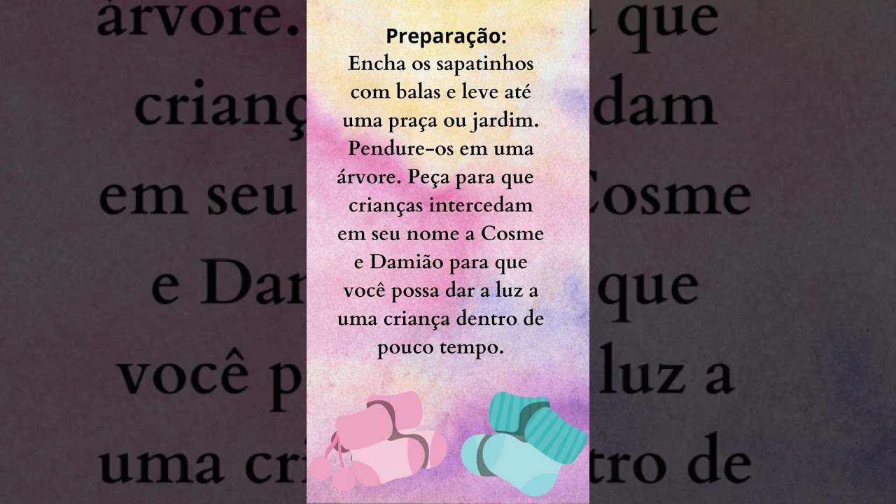 Read more about the article Simpatia de São Cosme e São Damião para engravidar #shorts #magia #grávidez #simpatias