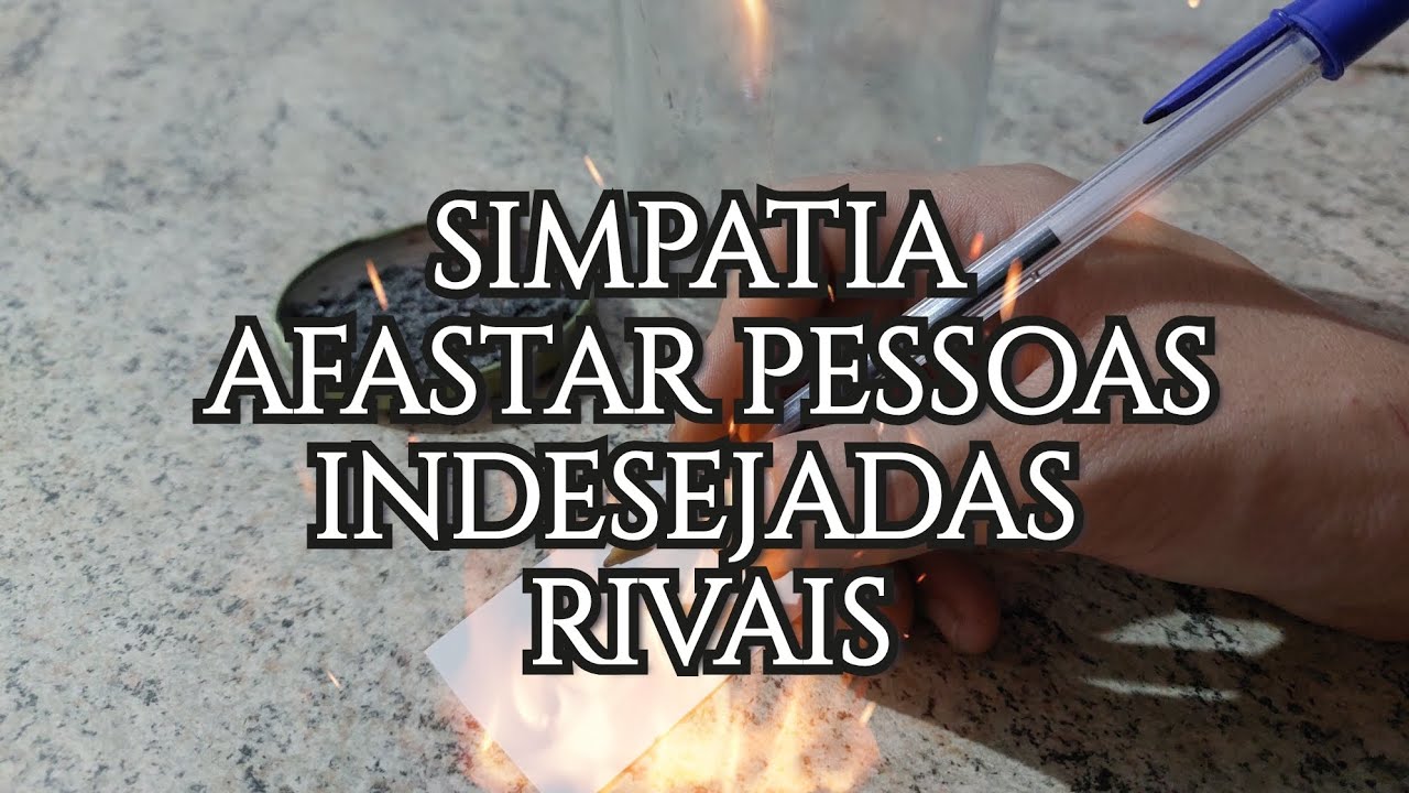 Read more about the article #simpatia para #afastar rivais fácil e simples imediato #afastamento | manter pessoa afastada