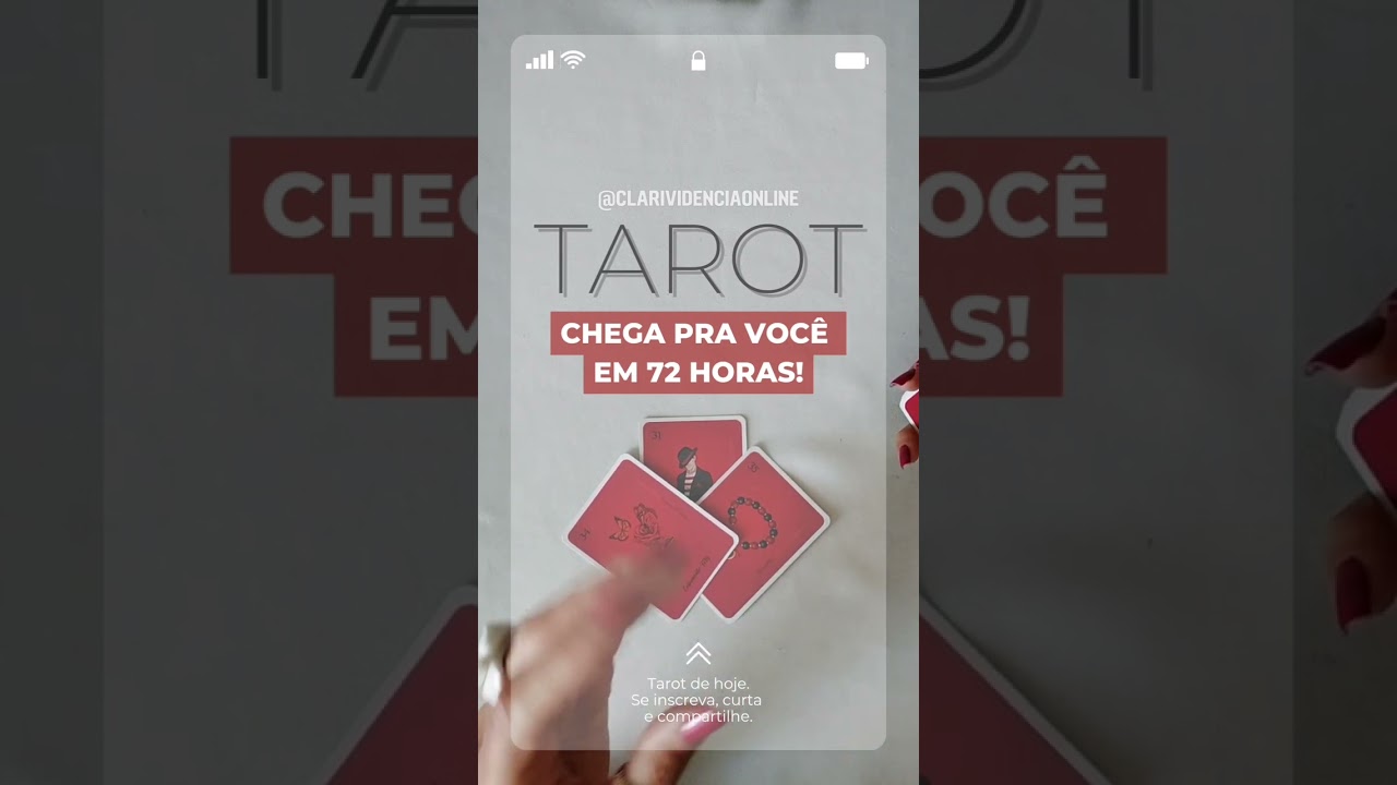 Read more about the article 🔮 CHEGA PRA VOCÊ EM 72 HORAS! ❤️ #SHORTS EM ALTA! 🌟 TAROT DE HOJE!