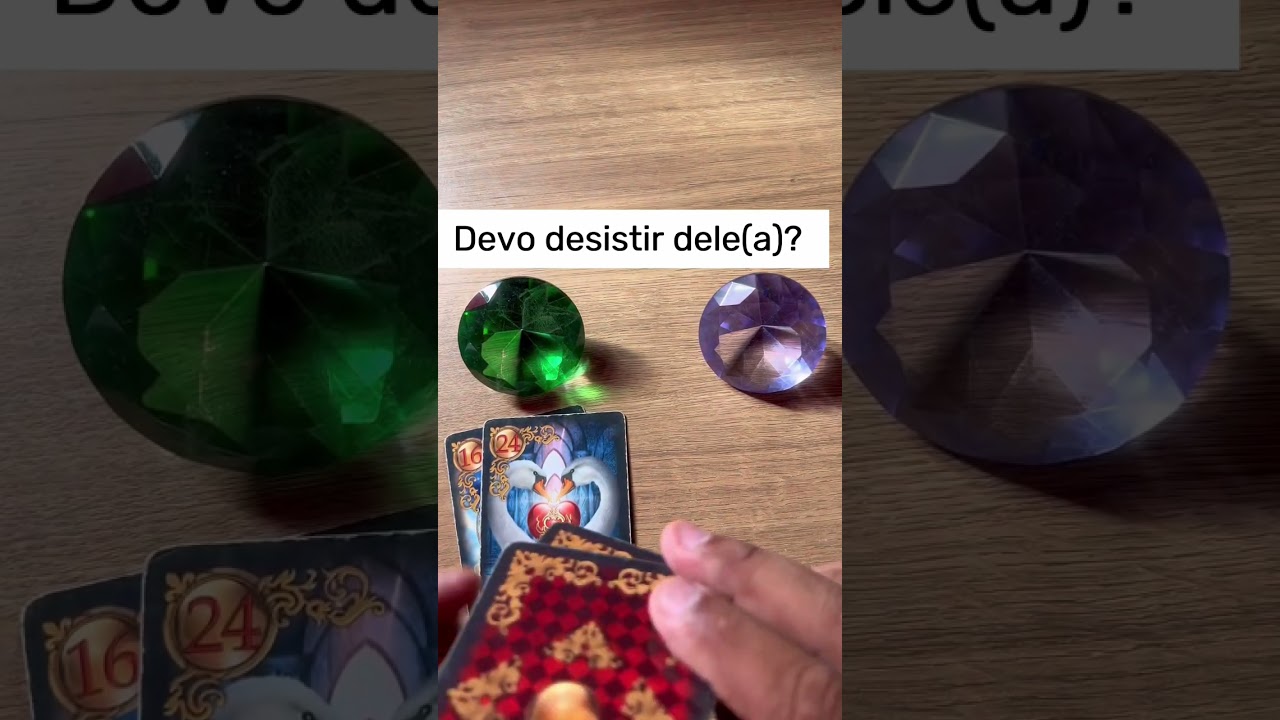 Read more about the article 🔮 DEVO DESISTIR DESSA PESSOA? | TAROT DO AMOR #shorts
