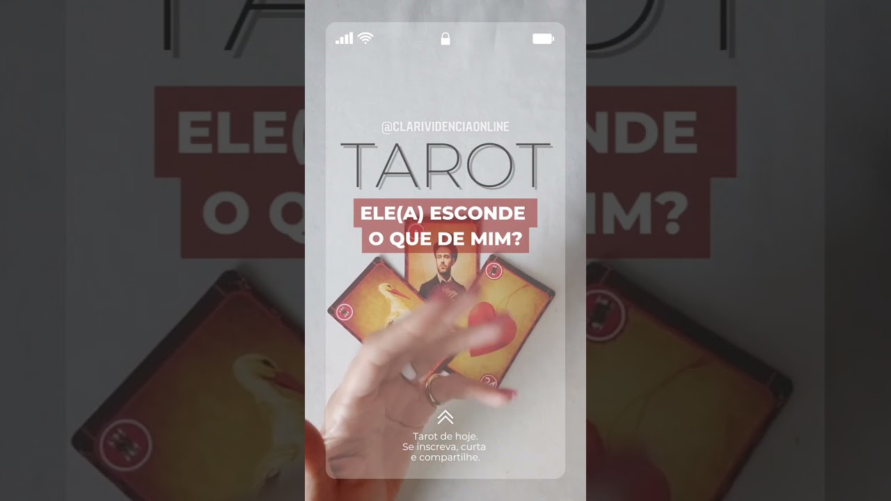 Read more about the article 🔮 ELE(A) ESCONDE O QUE DE MIM? ❤️ #SHORTS 🌟 TAROT DE HOJE!