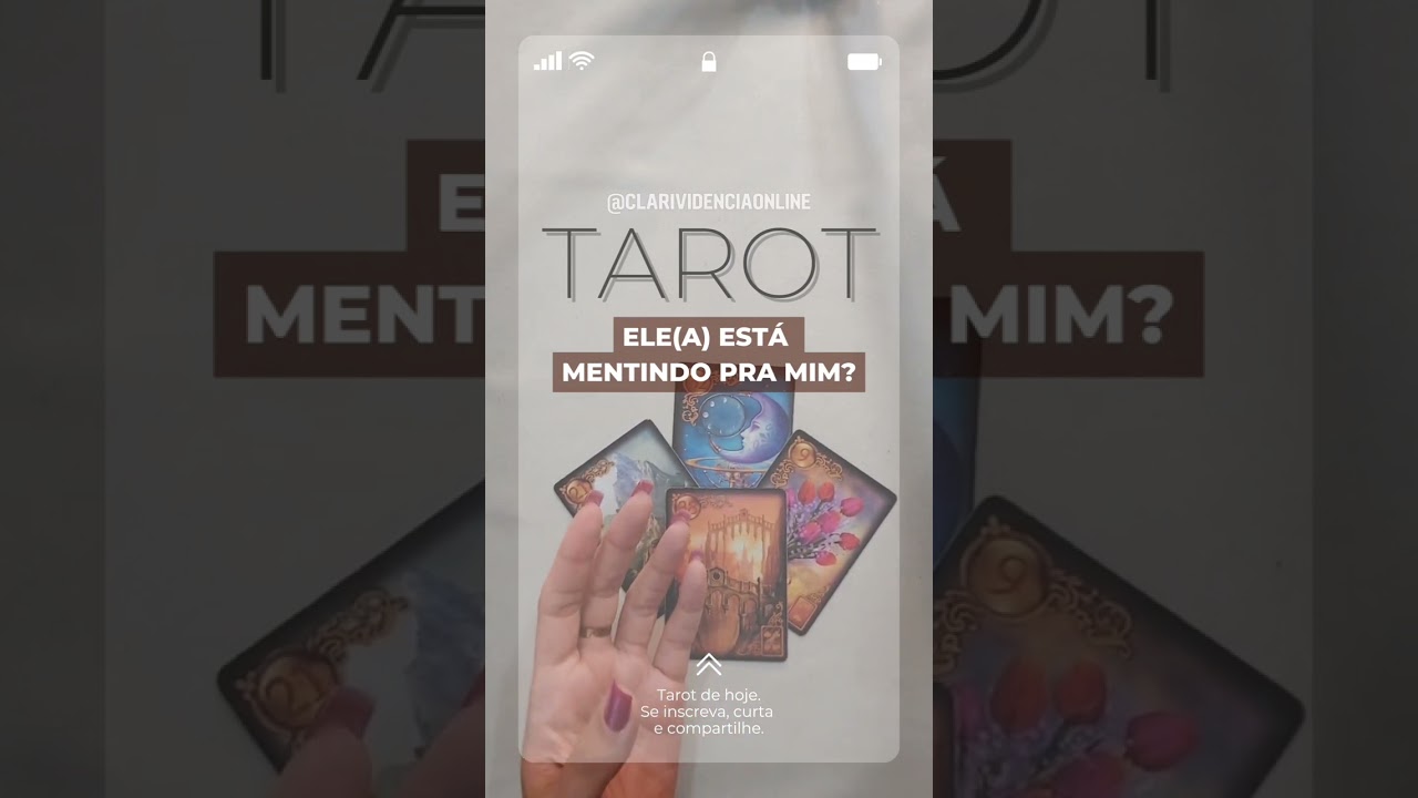 Read more about the article 🔮 ELE(A) ESTÁ MENTINDO PRA MIM? ❤️ #SHORTS 🌟 TAROT DE HOJE!