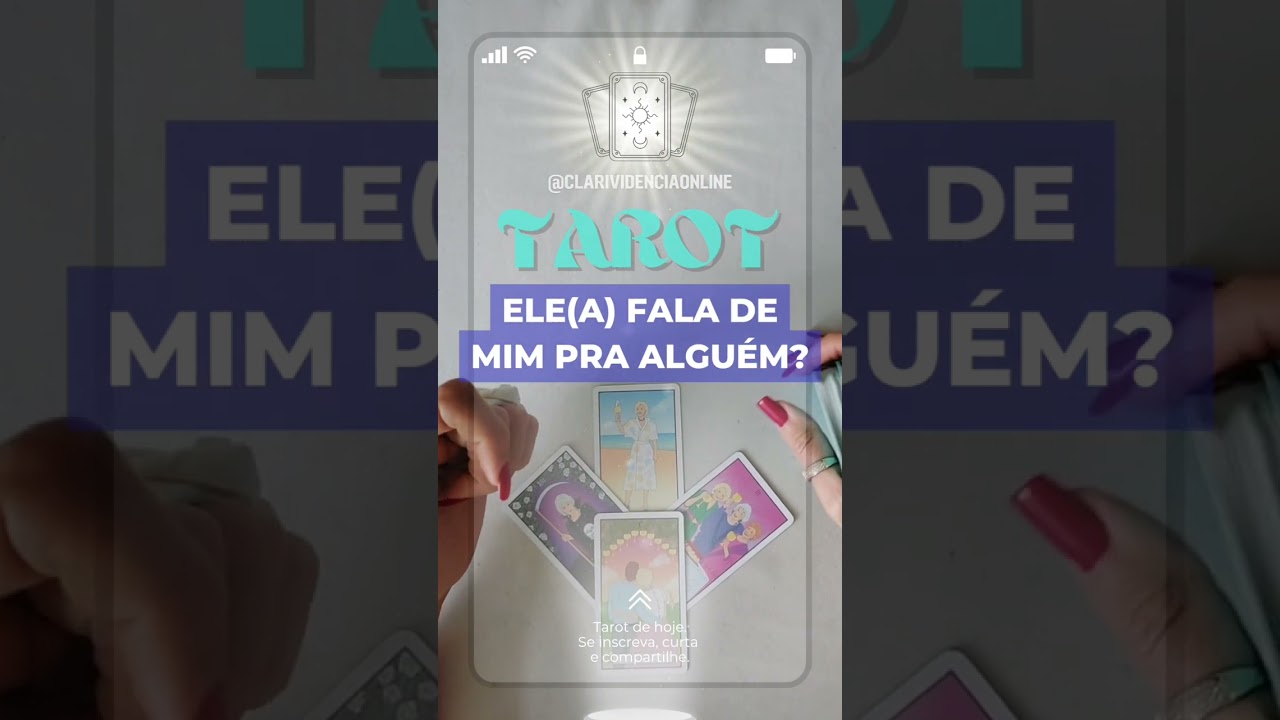 Read more about the article 🔮 ELE(A) FALA DE MIM PRA ALGUÉM? ✨ #SHORTS EM ALTA 🌟 TAROT DE HOJE!