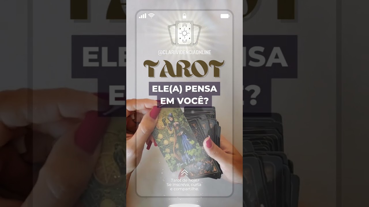 Read more about the article 🔮 ELE(A) PENSA EM VOCÊ?  ❤️ #SHORTS EM ALTA! 🌟 TAROT DE HOJE!