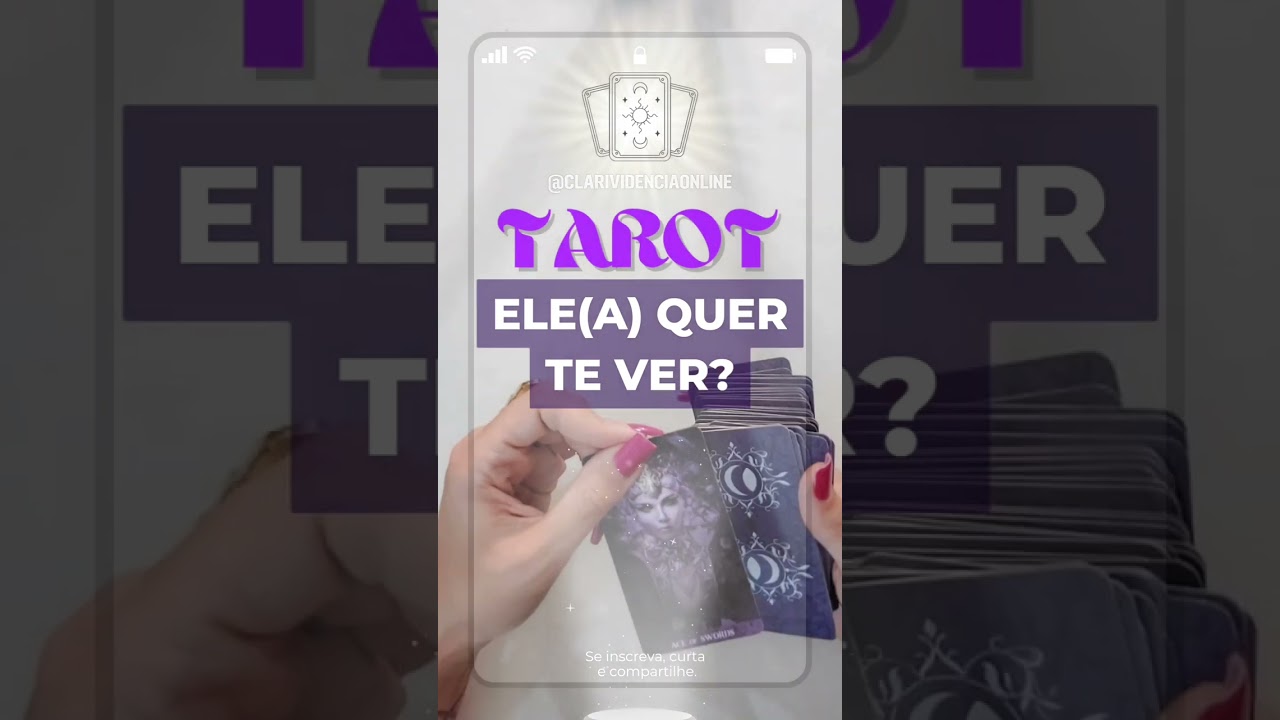 Read more about the article 🔮 ELE(A) QUER TE VER? ❤️ #SHORTS EM ALTA! 🌟 TAROT DE HOJE!