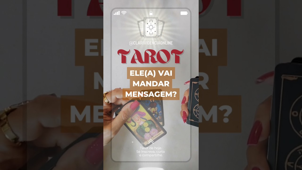 Read more about the article 🔮 ELE(A) VAI MANDAR MENSAGEM? ❤️ #SHORTS EM ALTA! 🌟 TAROT DE HOJE!