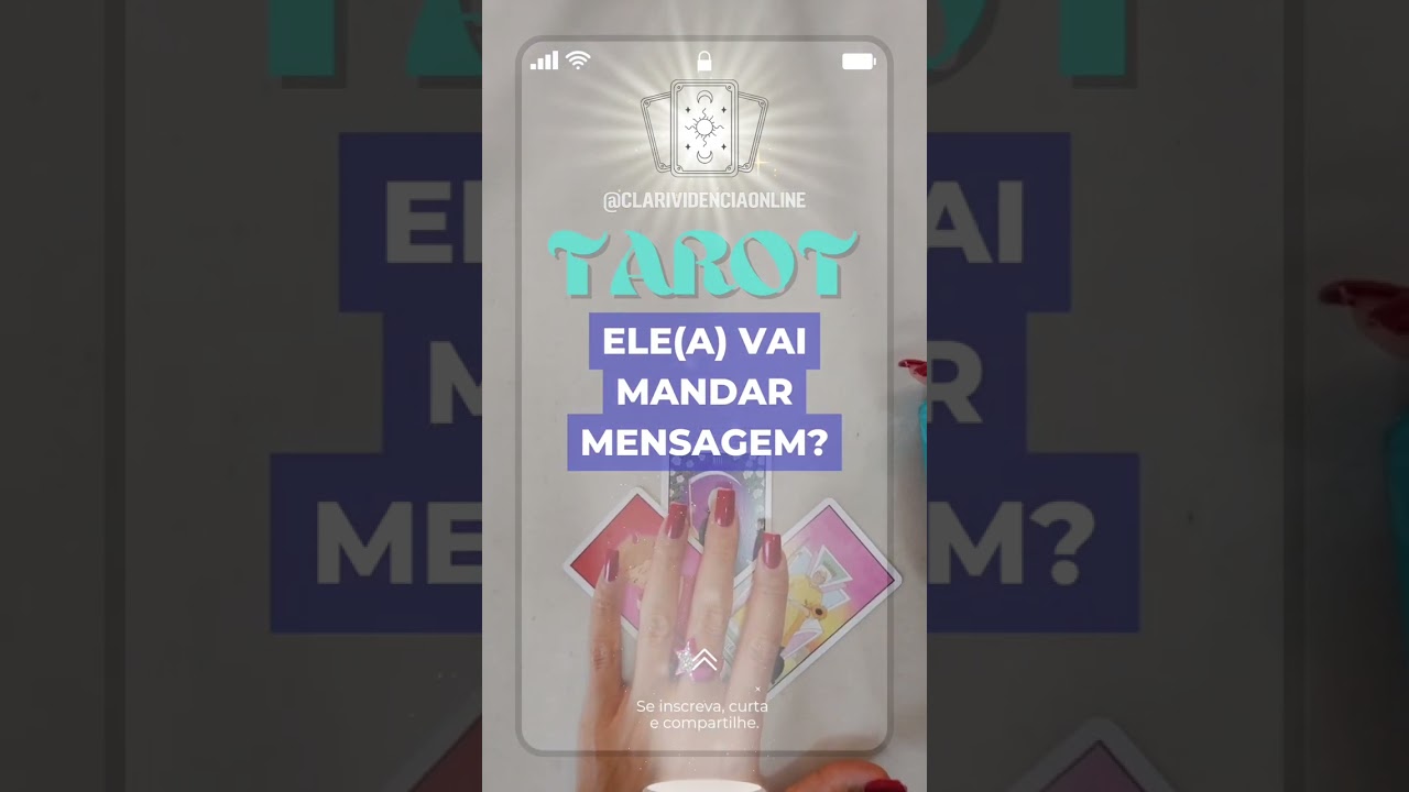 Read more about the article 🔮 ELE(A) VAI MANDAR MENSAGEM? ✨ #SHORTS EM ALTA 🌟 TAROT DE HOJE!