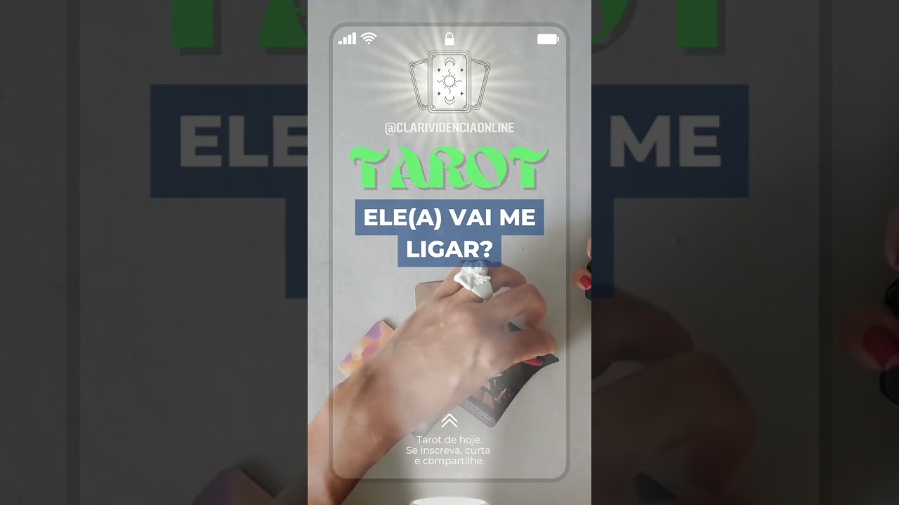 Read more about the article 🔮 ELE(A) VAI ME LIGAR? ❤️ #SHORTS EM ALTA 🌟 TAROT DE HOJE!