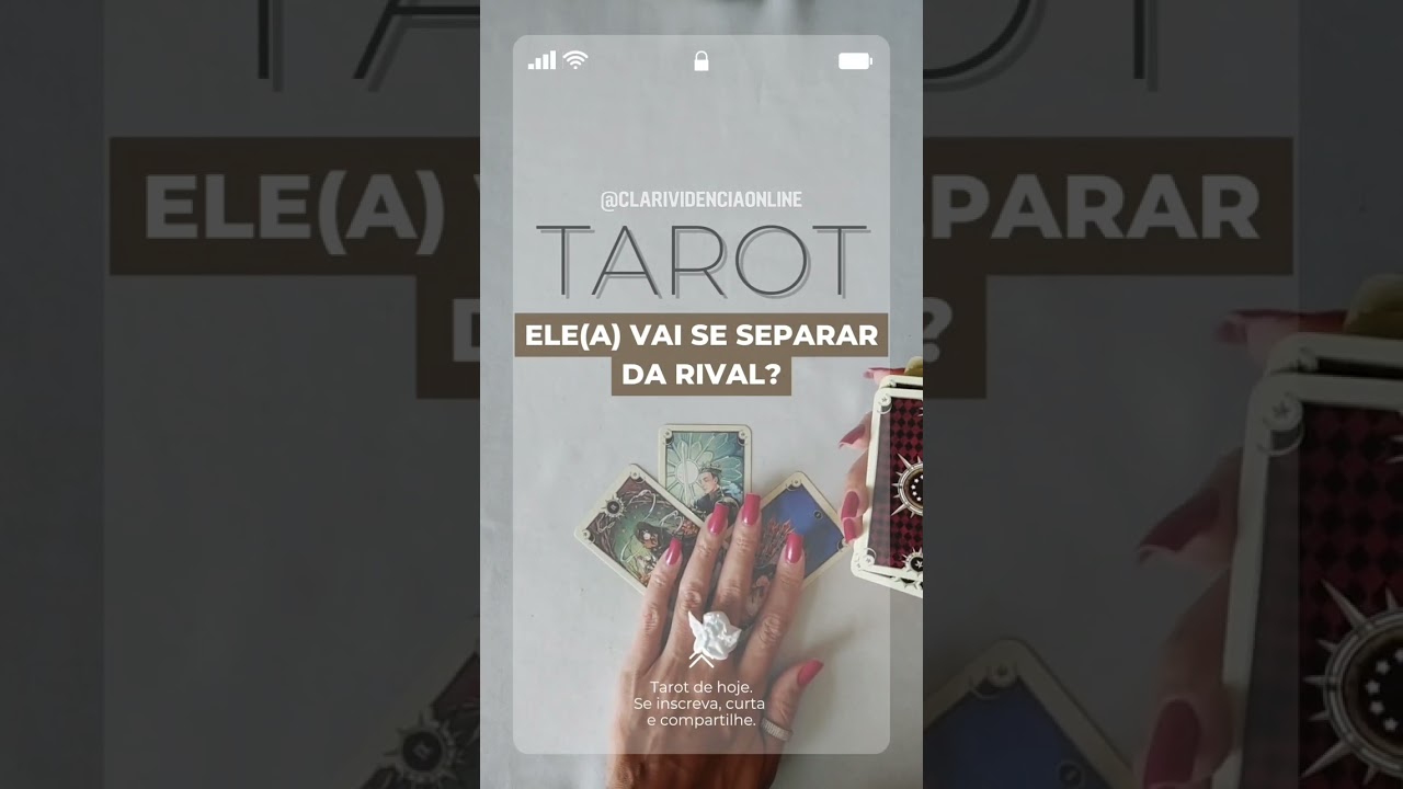 Read more about the article 🔮 ELE(A) VAI SEPARAR DA RIVAL? ❤️ #SHORTS EM ALTA! 🌟 TAROT DE HOJE!