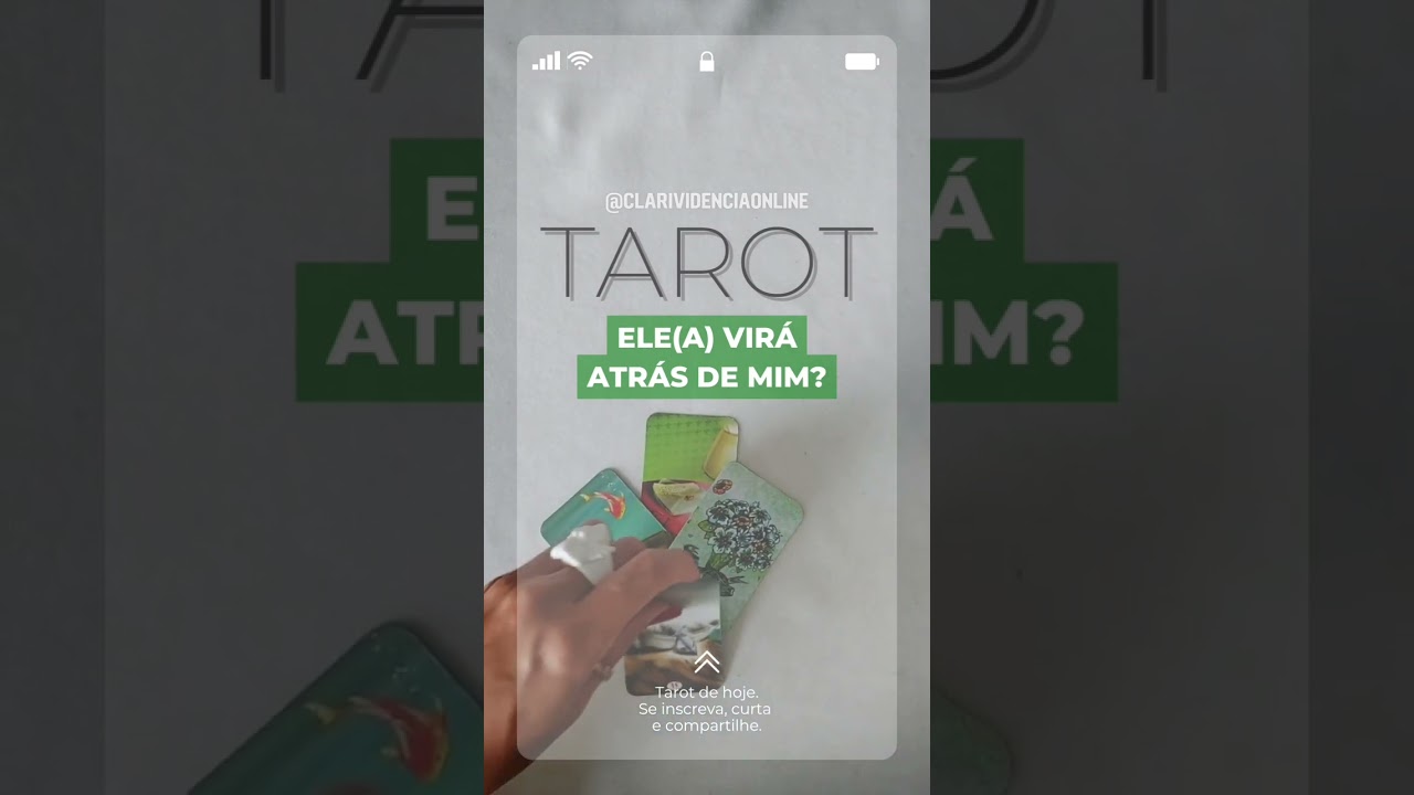 Read more about the article 🔮 ELE(A) VIRÁ ATRÁS DE MIM? ❤️ #SHORTS EM ALTA! 🌟 TAROT DE HOJE!